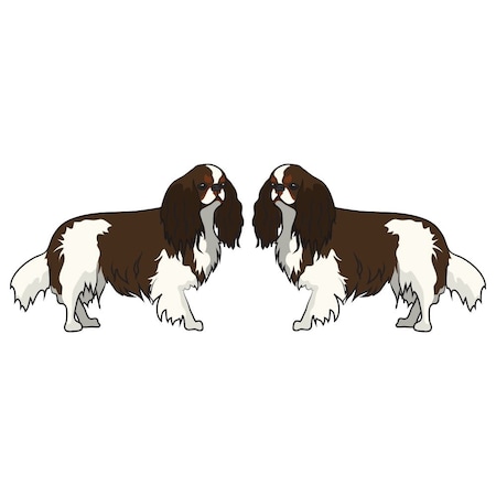 Signmission English Toy Spaniel Dog Decal, Dog Lover Decor Vinyl Sticker D-24-English Toy Spaniel